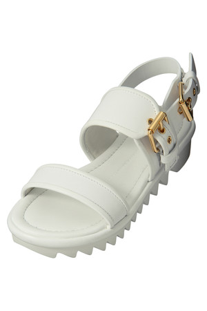 SALE 【50%OFF】 GIUSEPPE ZANOTTI DESIGN ジュゼッペ・ザノッティ・デザイン シャークソールサンダル ホワイト