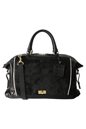  [PotioR ポティオール] 【ELLE SHOP別注】ALISON 2Wayボストンバッグ ブラック 