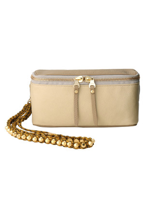  ithelicy イザリシー 【UNISEX】SUSU-II 2Wayクラッチバッグ ライトベージュ 