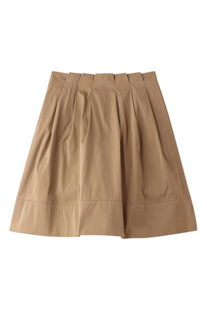  SALE 【30%OFF】 [LANVIN en Bleu ランバン オン ブルー] ネロ フレアスカート ライトブラウン 