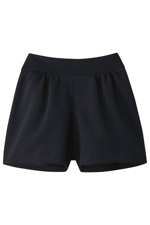  SALE 【50%OFF】 LANVIN en Bleu ランバン オン ブルー ジャガードショートパンツ ネイビー 