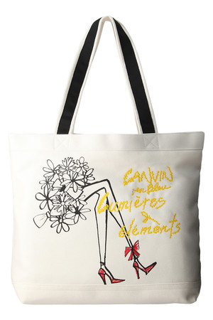 SALE 【50%OFF】 LANVIN en Bleu ランバン オン ブルー トートバッグ ホワイト