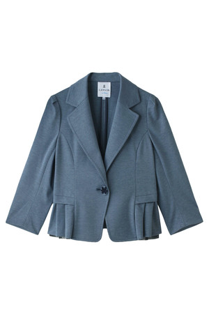  SALE 【50%OFF】 LANVIN en Bleu ランバン オン ブルー モックロディテーラージャケット ブルー 