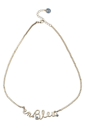  SALE 【50%OFF】 LANVIN en Bleu ランバン オン ブルー オンブルーネックレス ブルー 