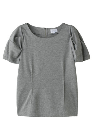  SALE 【30%OFF】 LANVIN en Bleu ランバン オン ブルー ポンチプルオーバー グレー 