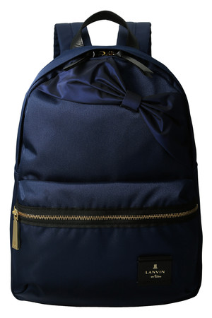  LANVIN en Bleu ランバン オン ブルー トロカデロ バックバック LARGE ネイビー 