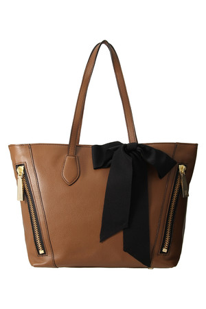  LANVIN en Bleu ランバン オン ブルー レザートート ブラウン 