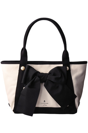 LANVIN en Bleu ランバン オン ブルー アルシーヴトートバッグ(MEDIUM) ホワイト