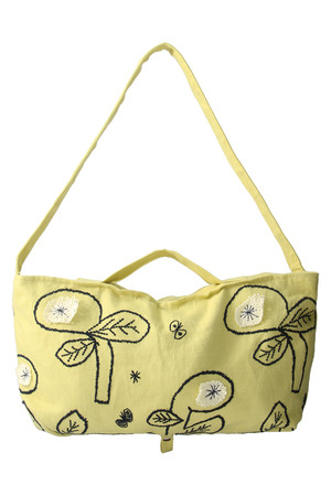  mina perhonen ミナ ペルホネン 【予約販売】bow メッセンジャーバッグ イエロー 