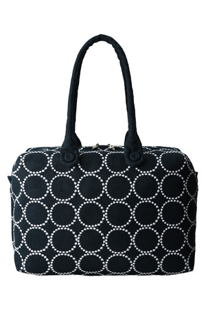  mina perhonen ミナ ペルホネン matka bag tambourine(中) ネイビー 