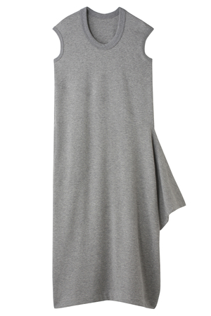  SALE 【50%OFF】 PLAIN PEOPLE プレインピープル 裏毛ワンピース グレー 
