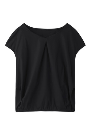  PLAIN PEOPLE プレインピープル フレンチスリーブブラウス ブラック 