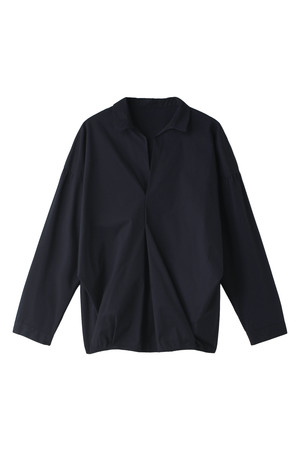  PLAIN PEOPLE プレインピープル ストレッチブロードシャツ ネイビー 