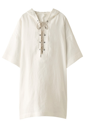  SALE 【50%OFF】 PLAIN PEOPLE プレインピープル リネンチュニック ホワイト 