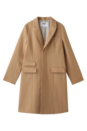  SALE 【20%OFF】 The Virgnia ザ ヴァージニア カラーチェスターコート ベージュ 