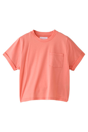  SALE 【50%OFF】 The Virgnia ザ ヴァージニア クルーネックポケット付きT ピンク 