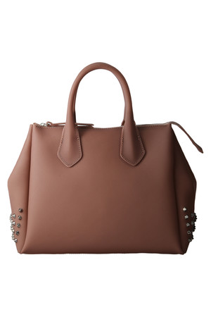  SALE 【50%OFF】 GIANNI CHIARINI ジャンニ・キアリーニ 【GUM Gianni Chiarini Design】スタッズ付きボストンバッグ キャメル 