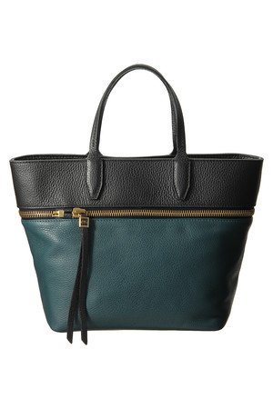  SALE 【50%OFF】 [GIANNI CHIARINI ジャンニ・キアリーニ] ナイロンコンビ2Wayトートバッグ グリーン×ブラック 