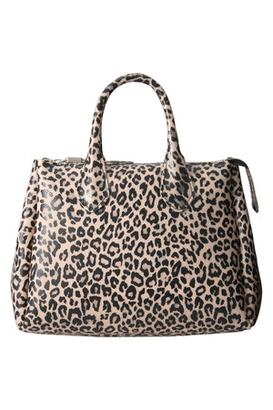  SALE 【50%OFF】 GIANNI CHIARINI ジャンニ・キアリーニ 【GUM Gianni Chiarini Design】PVCボストンバッグ レオパード 