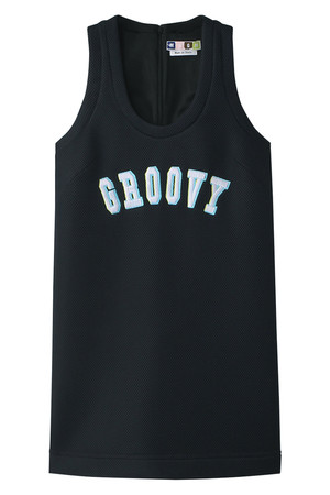  SALE 【50%OFF】 MSGM エムエスジーエム GROOVYメッシュドレス ネイビー 