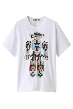  MSGM エムエスジーエム ロボットプリントTシャツ ホワイト 