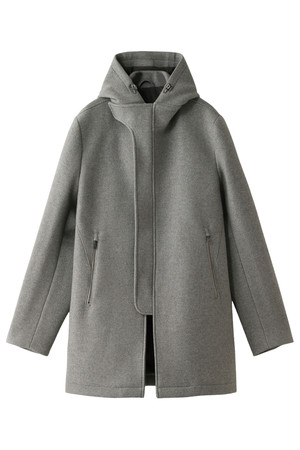  HERNO ヘルノ 【予約販売】メンズ（MENS）ウールフードコート ライトグレー 