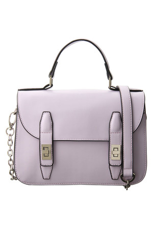  SALE 【56%OFF】 31 Sons de mode トランテアン ソン ドゥ モード チェインショルダーボストン ラベンダー 