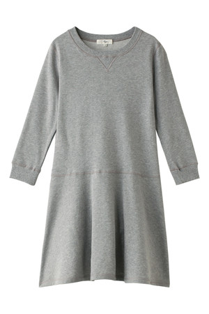  SALE 【30%OFF】 HARRISS ハリス スウェットワンピース グレー 