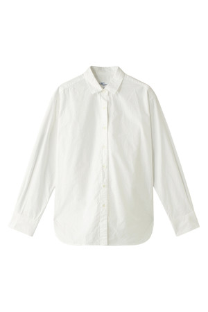  SALE 【30%OFF】 HARRISS ハリス ドットパンチングブラウス ホワイト 