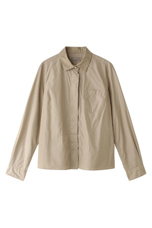 SALE 【50%OFF】 [MARGARET HOWELL マーガレット・ハウエル] 比翼シャツ ベージュ 