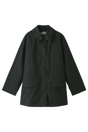  SALE 【30%OFF】 MARGARET HOWELL マーガレット・ハウエル コットン比翼コート チャコールグレー 