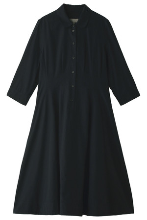  SALE 【30%OFF】 MARGARET HOWELL マーガレット・ハウエル シャツワンピース ネイビー 