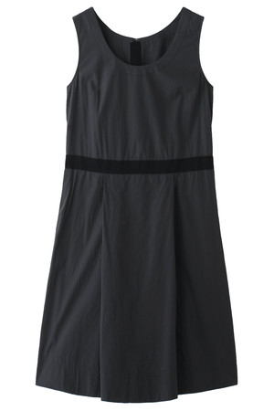  SALE 【30%OFF】 MARGARET HOWELL マーガレット・ハウエル テープ切替ワンピース ダークネイビー 