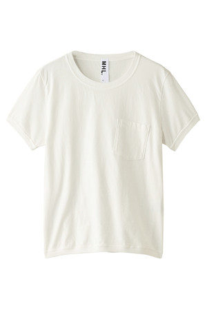  MARGARET HOWELL マーガレット・ハウエル 【MHL.】BASIC Tシャツ ホワイト 