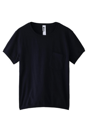  MARGARET HOWELL マーガレット・ハウエル 【MHL.】BASIC Tシャツ ネイビー 