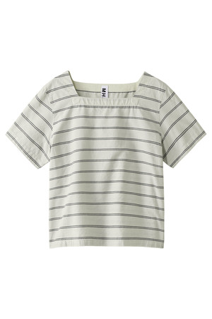  SALE 【30%OFF】 MARGARET HOWELL マーガレット・ハウエル 【MHL.】Chambray コットンリネンブラウス オフホワイト 