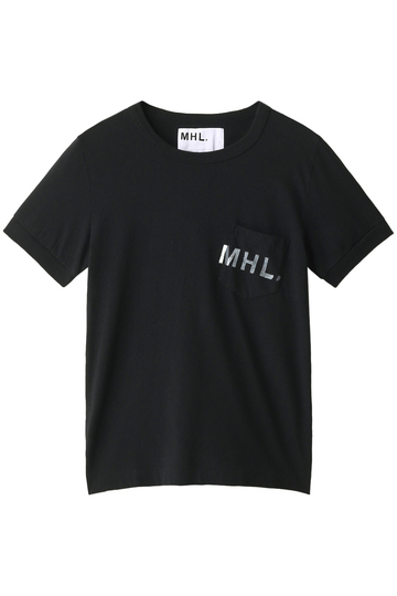 MARGARET HOWELL マーガレット・ハウエル 【MHL.】コットンカットソー ブラック