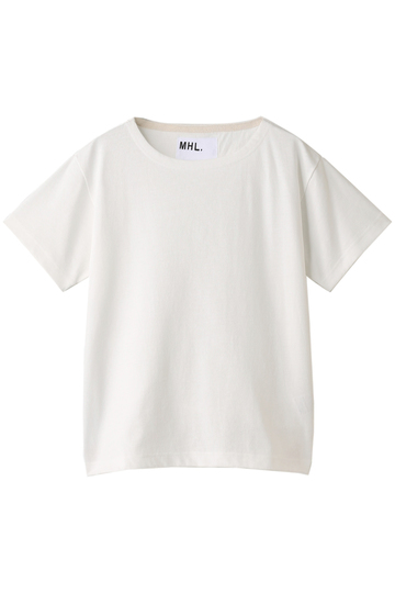 MARGARET HOWELL マーガレット・ハウエル 【MHL.】コットンカットソー ホワイト