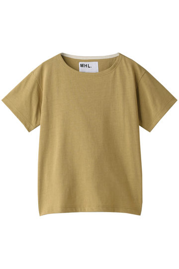 MARGARET HOWELL マーガレット・ハウエル 【MHL.】コットンカットソー イエロー