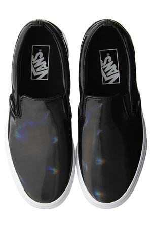  [ELFORBR エルフォーブル] 【VANS】PATENT SLIP ブラック 