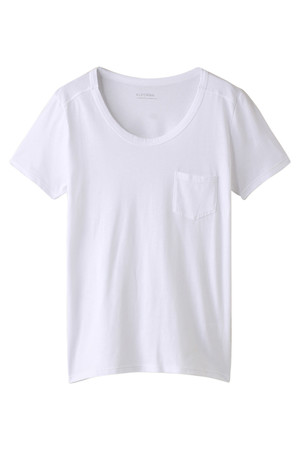  ELFORBR エルフォーブル C/モダールV/N Tシャツ ホワイト 