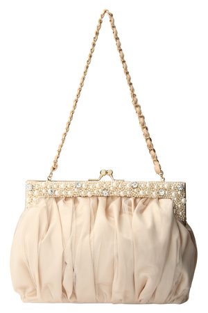  SALE 【40%OFF】 GRACE CONTINENTAL グレースコンチネンタル パール刺繍クラッチ ベージュ 