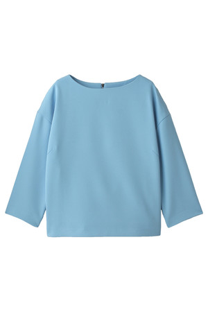  BODY DRESSING ボディドレッシング クルーネックブラウス ブルー 