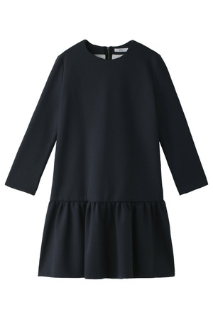  SALE 【70%OFF】 BODY DRESSING ボディドレッシング ギャザー切替ワンピース ネイビー 