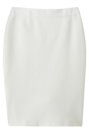  SALE 【70%OFF】 BODY DRESSING ボディドレッシング キルティングタイトスカート ホワイト 