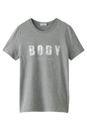  SALE 【50%OFF】 BODY DRESSING ボディドレッシング ナチュラルコットンTシャツ グレー 