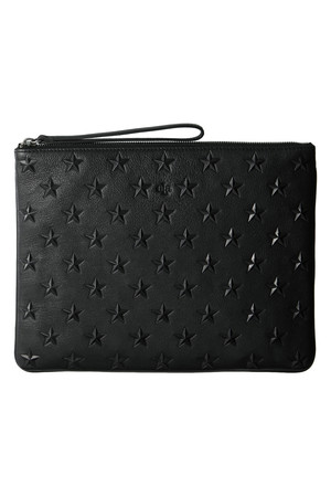  SALE 【50%OFF】 [ela エラ] スタースタッズクラッチバッグ ブラック 