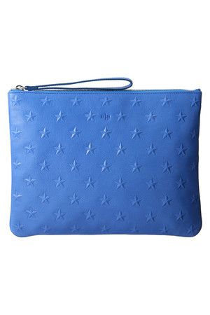  SALE 【30%OFF】 ela エラ スタークラッチバッグ ブルー 