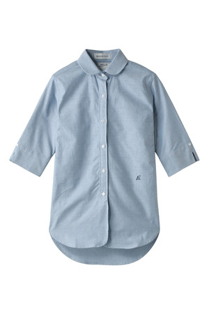  MADISONBLUE マディソンブルー CHELSEA 半袖シャツ サックス 
