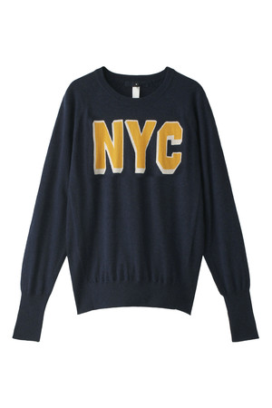  SALE 【50%OFF】 VENERTA knitwear ヴェネルタ ニットウェア メンズ（MENS）NYC ニットプルオーバー ネイビー 